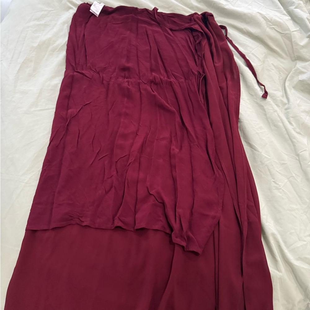 One Mile The Label sarong wrap skirt